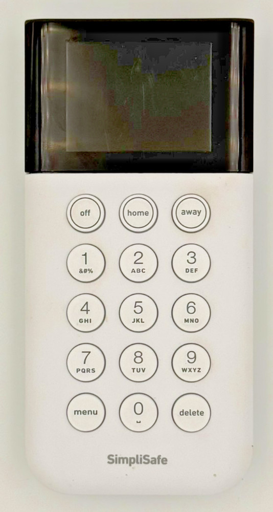 SimpliSafe Keypad - WORKING - SSKP3
