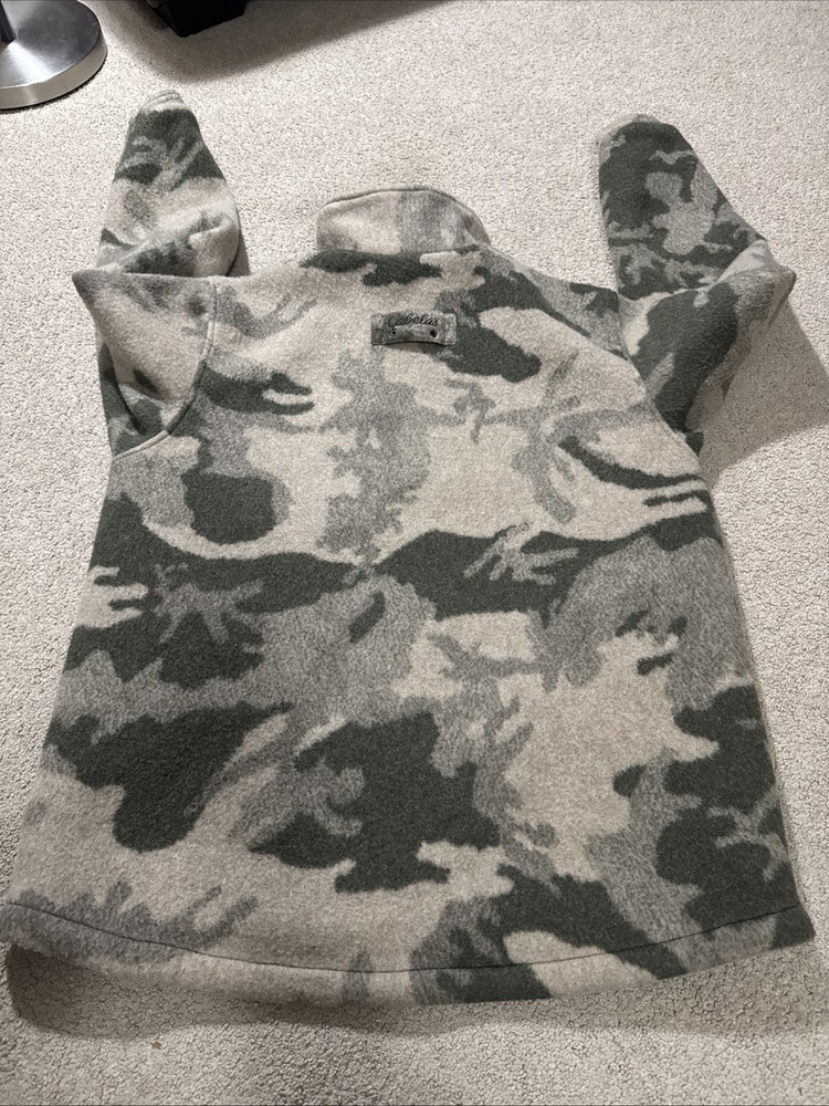 Cabela's Wooltimate WindShear Jacket Outfitter Camo Large