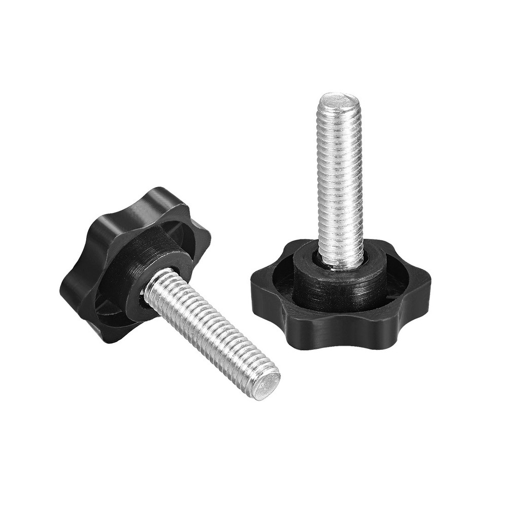 M8 ×30mm Male Thread Star Screw Knobs Lock Handle