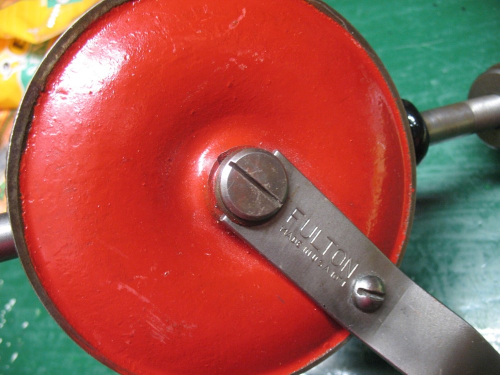 FULTON 107.1 2 SPEED SHOULDER CRANK DRILL NICE