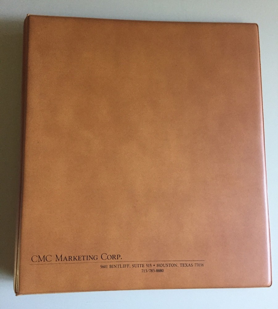 Vintage 1978 MAILMAN Microvisions Manual Binder w/Disk VHTF
