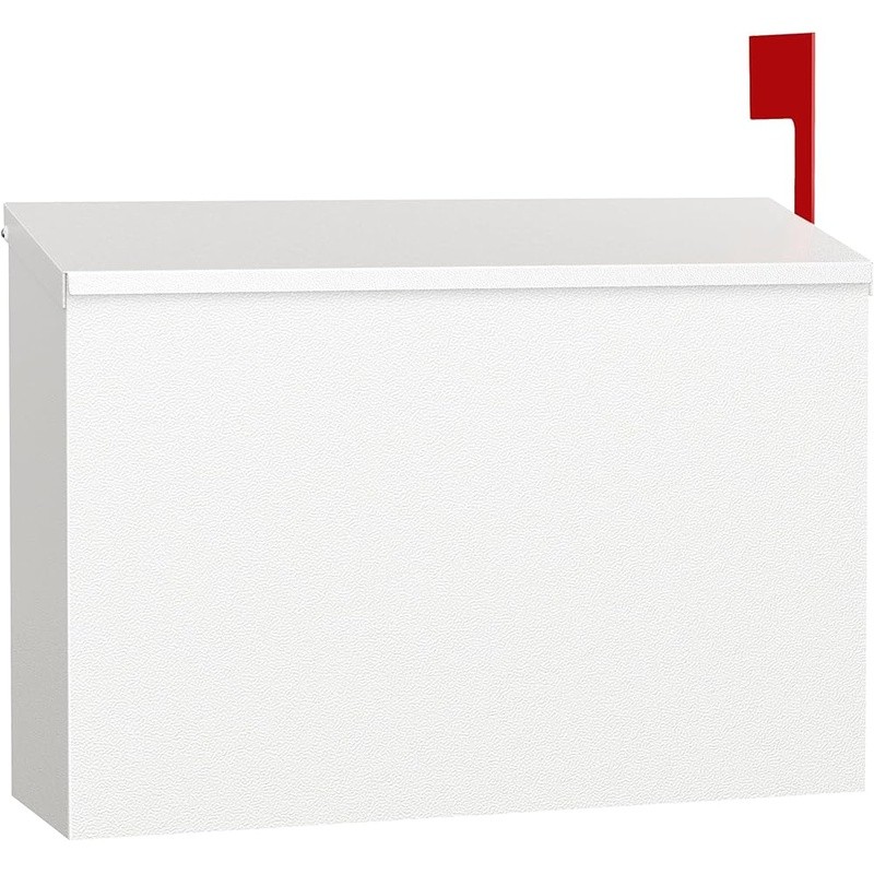 Durable Rust-Proof Mailbox Large Capacity Weather-Resistant Wall Mount System US
