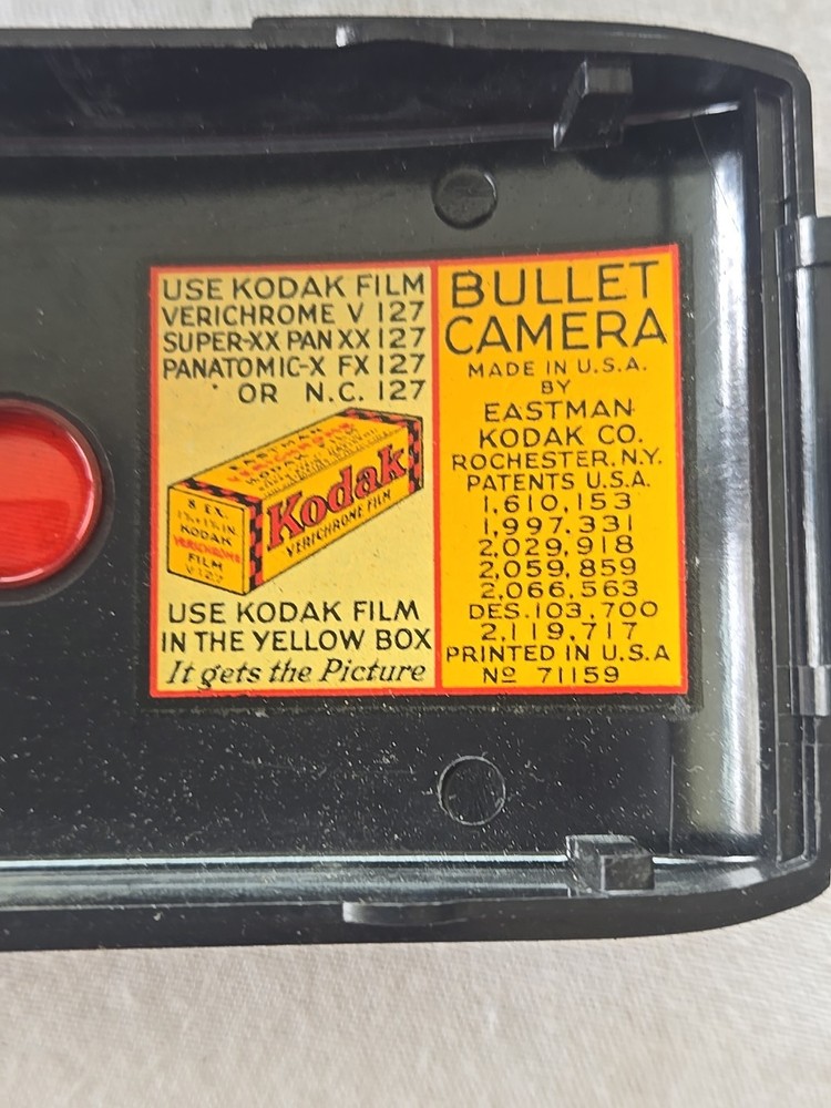 ANTIQUE CAMERA KODAK BULLET ART DECO