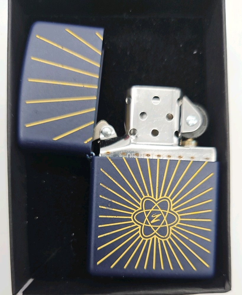 Zippo Lighter - Atomic Age Design