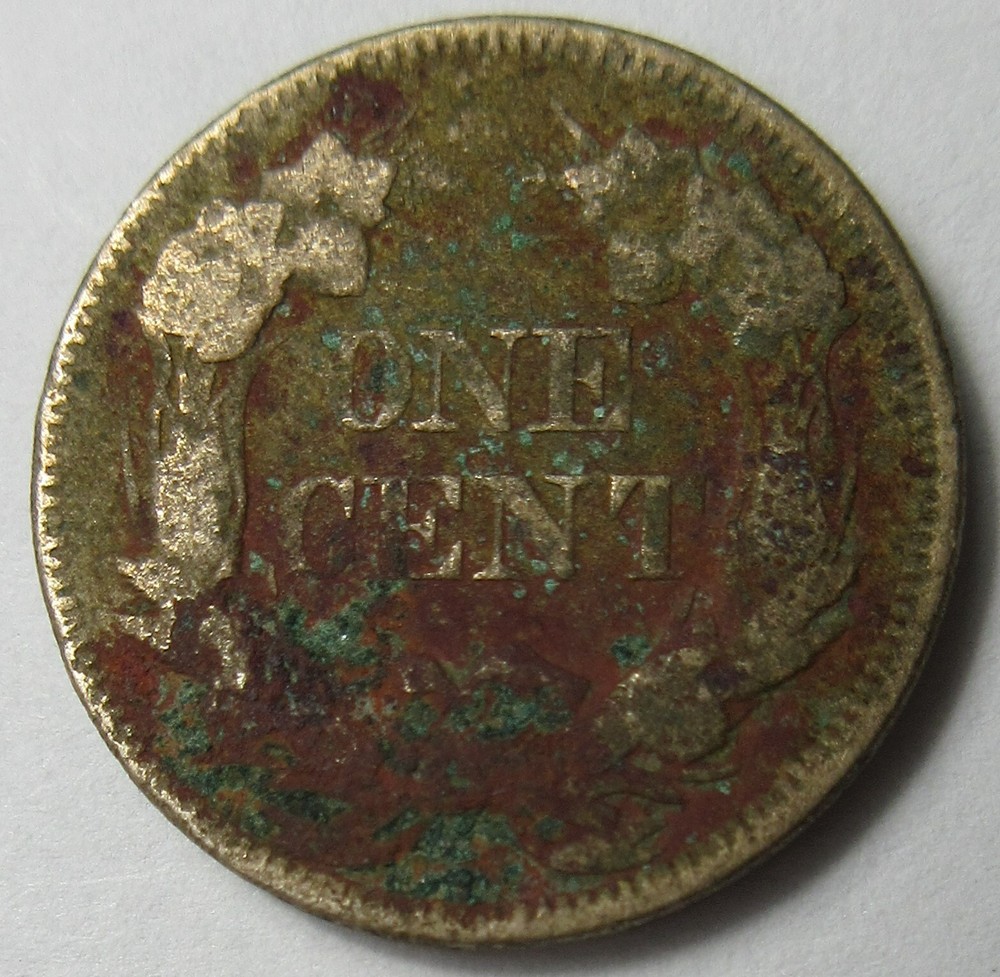 1857 Flying Eagle One Cent (#126n)