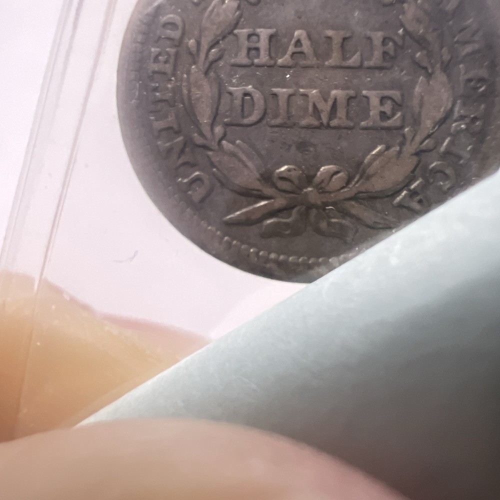 1850 Seated Liberty Silver Half Dime- 20#