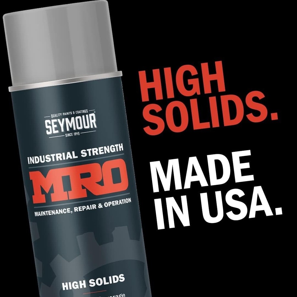 Eco-Friendly 17 oz Light Gray High Solids Spray Paint - Rust Protective Coating