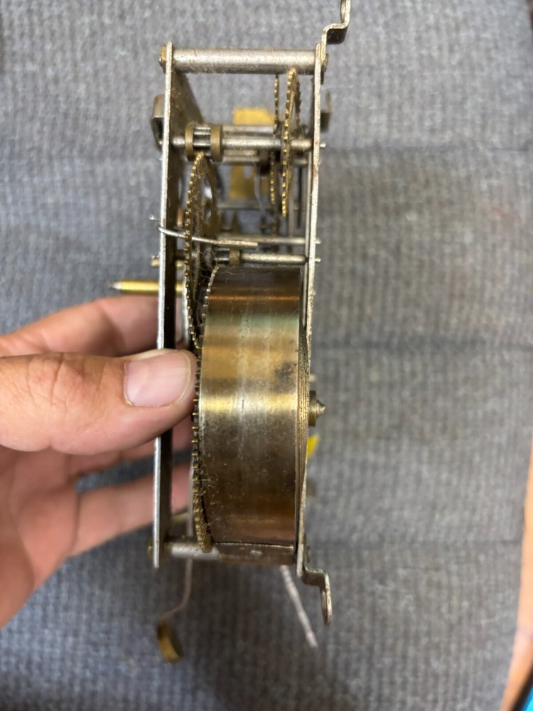 E Ingraham 1879 Eight Day Kitchen Clock Movement.