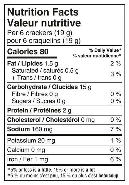 Premium Plus Salted Tops Crackers, 900g (3 Pack)