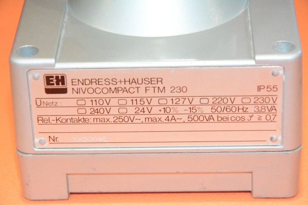 Endress + Hauser Nivocompact FTM 230