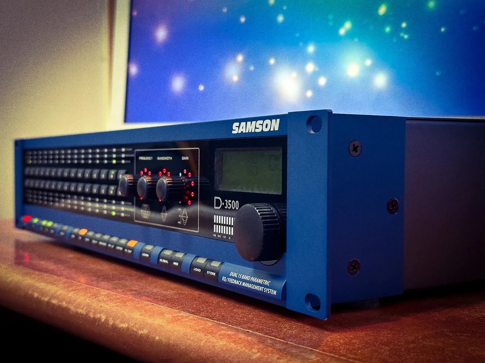 SAMSON D-3500 🌈RaRe🌈 Original Box Parametric Equalizer