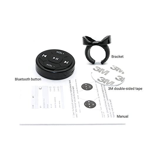 Universal Wireless Steering Wheel Control Remote Button Support Bluetooth