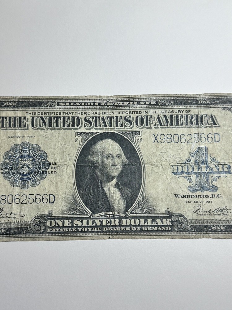 1923 $1 Silver Certificate Large Note #92826