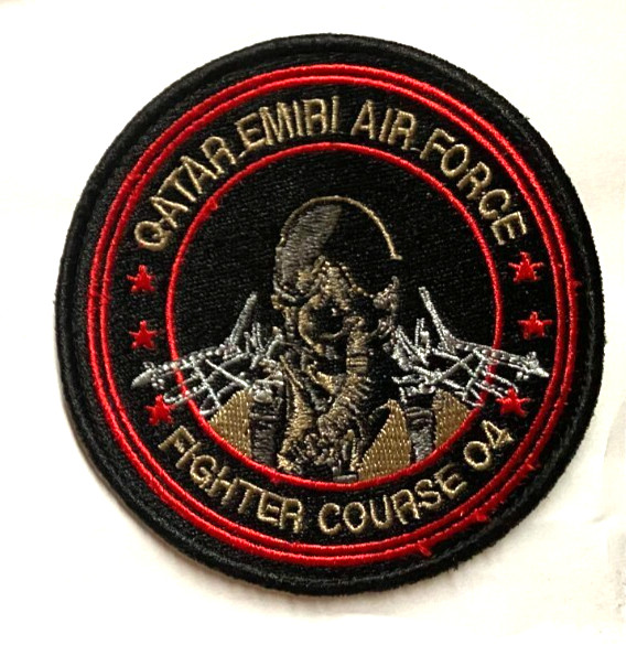 Qatar Emiri Air Force Fighter Course 04 Cloth Patch