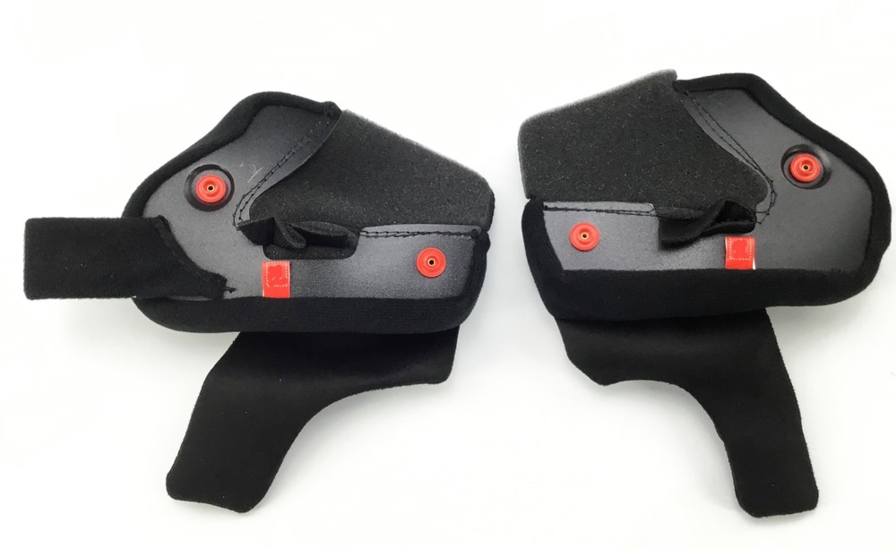 FXR Maverick Modular Helmet Replacement Cheek Pads Black