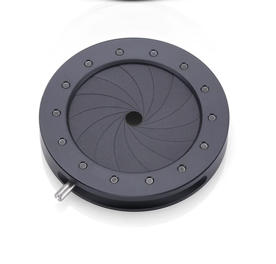 Adjustable 1.5-26mm Iris diaphragm Aperture Microscope Camera Lens