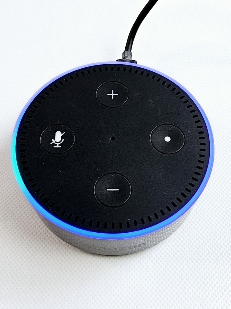 Amazon Echo Dot (2nd Generation) RS03QR Smart Speaker Black Tested Works