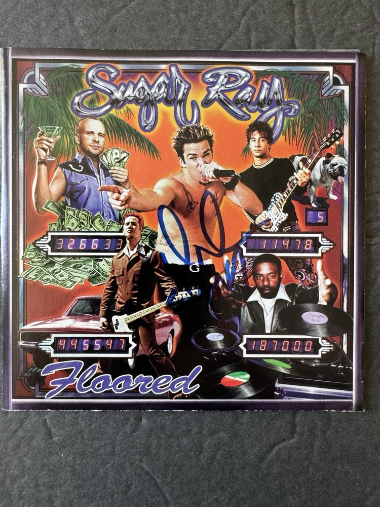 Mark McGrath Signed Sugar Ray Floored CD JSA COA autograph