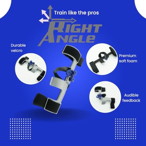 The Right Angle – Golf Swing Trainer Aid for Backswing & Arm Position – Right