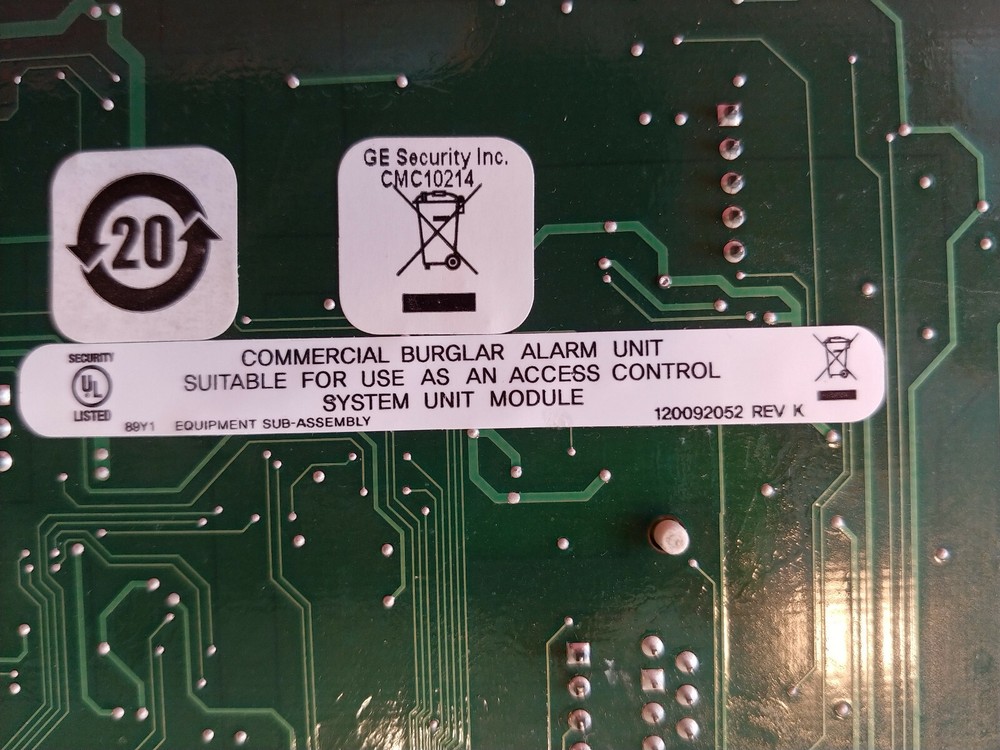 GE Security CMC10214 1100190 Board