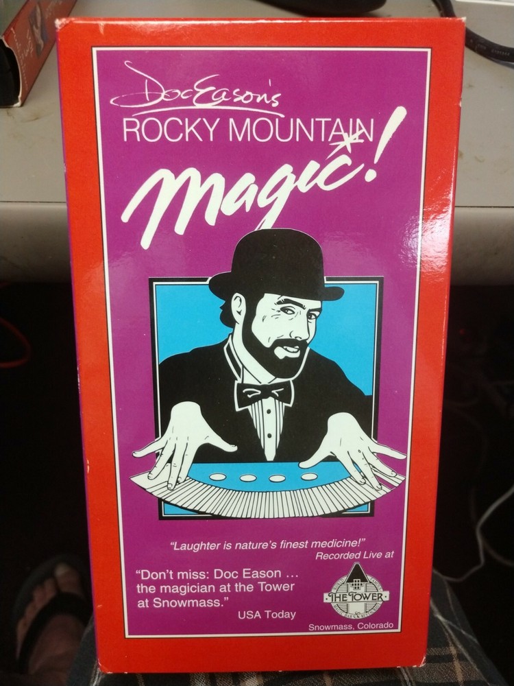 Doc Eason Rocky Mountain Magic The Tower VHS Video Tape