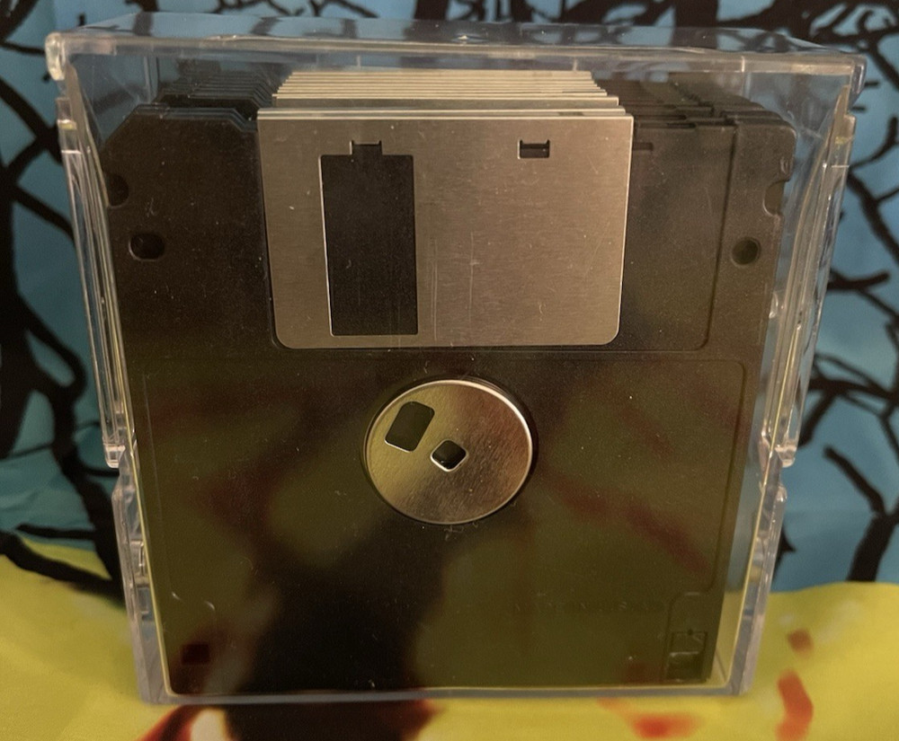 10 Pack Memorex HD 3.5" Computer Diskettes PC Format Disks