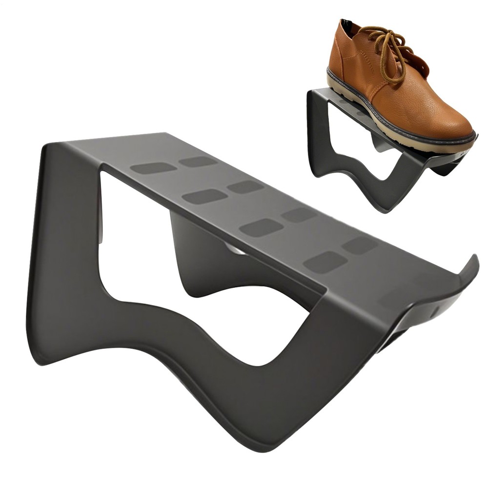 Shoe Slots Shoe Stacking Organizer Stackable Double-Layer Non-Slip