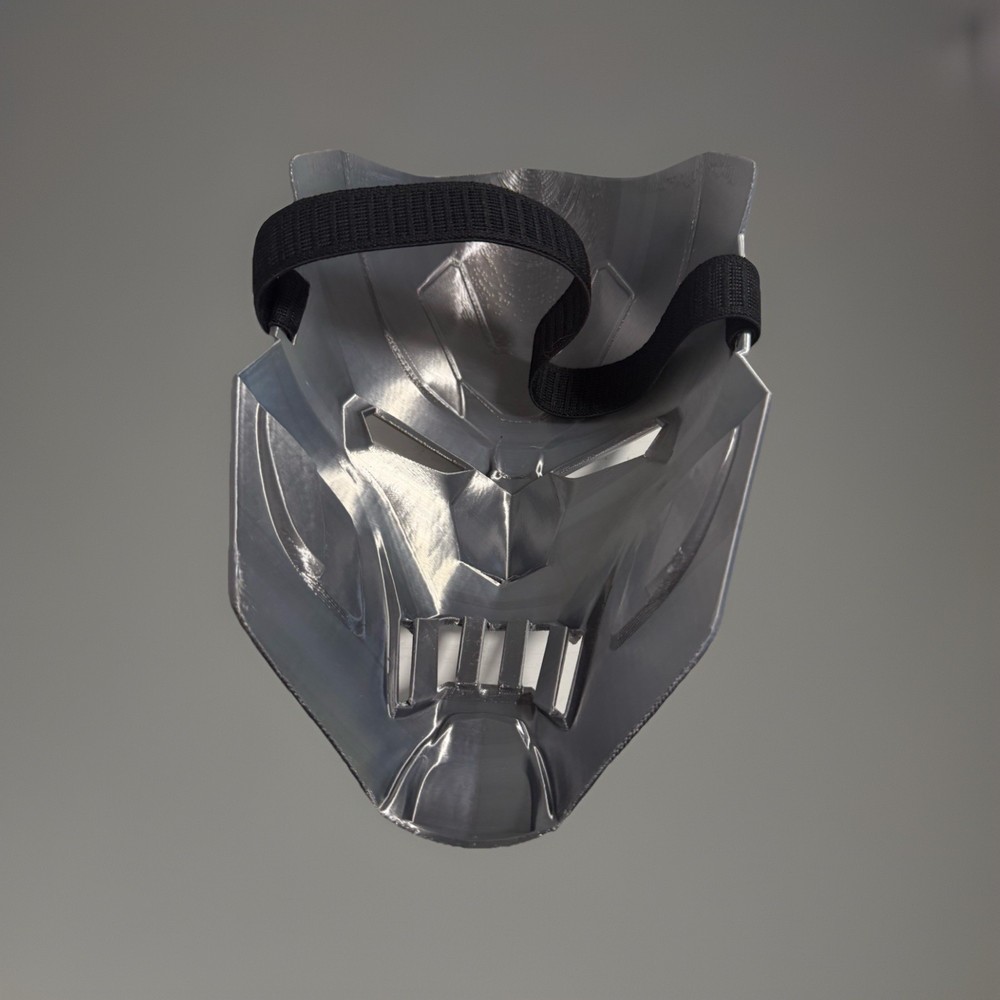 Fortnite Dr Doom Mask-Chrome Silver