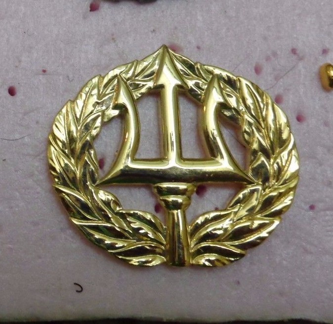U.S.NAVY, COMMAND ASHORE,PROJECT MANAGER   QUALIFICATION BADGE, FULL SIZE