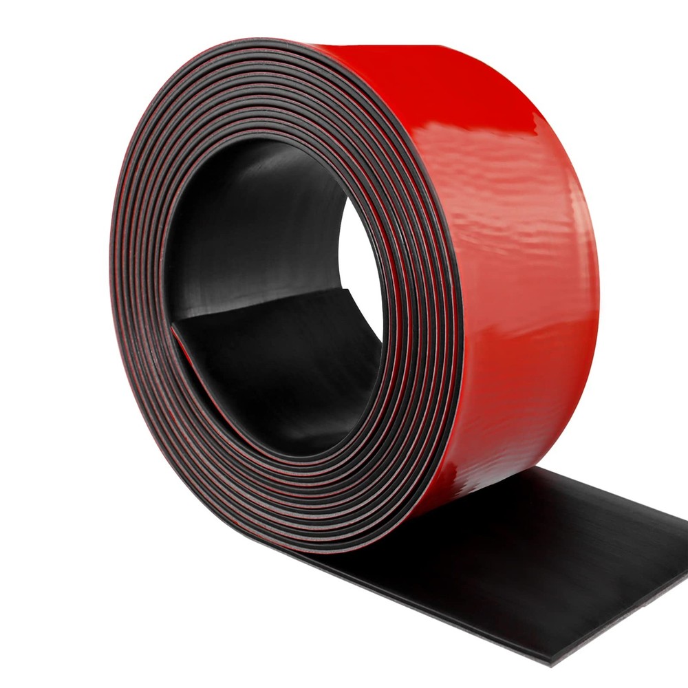 Neoprene Rubber Strips Self Adhesive Solid Rubber Sheets, Rolls  Strips for D...