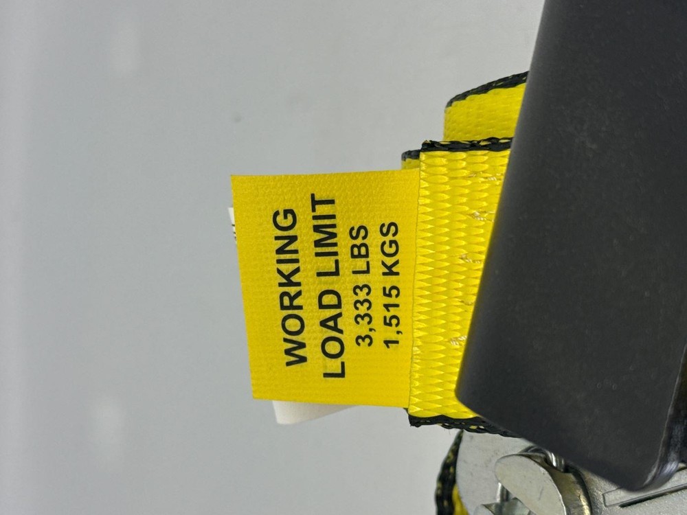 2"X27' Ratchet Strap with Flat Hook 2 Pack