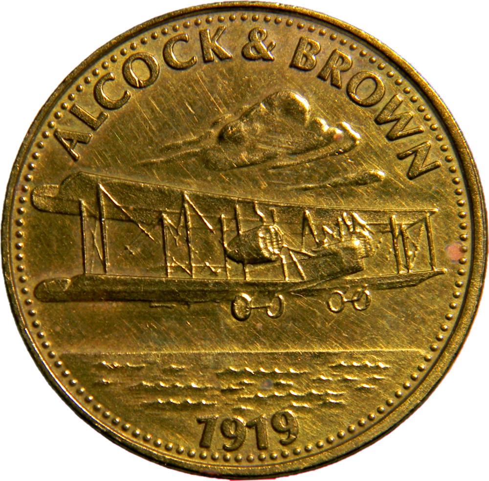 Shell Token -Alcock & Brown ( 03357)