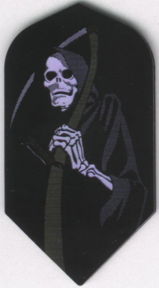 Grim Reaper Slim Dart Flights: 3 per set