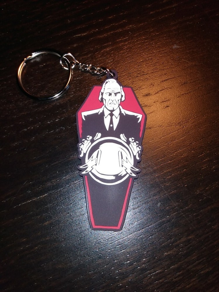 KEYCHAIN - The TALL MAN - Horror - hang pull tag ring zipper Phantasm