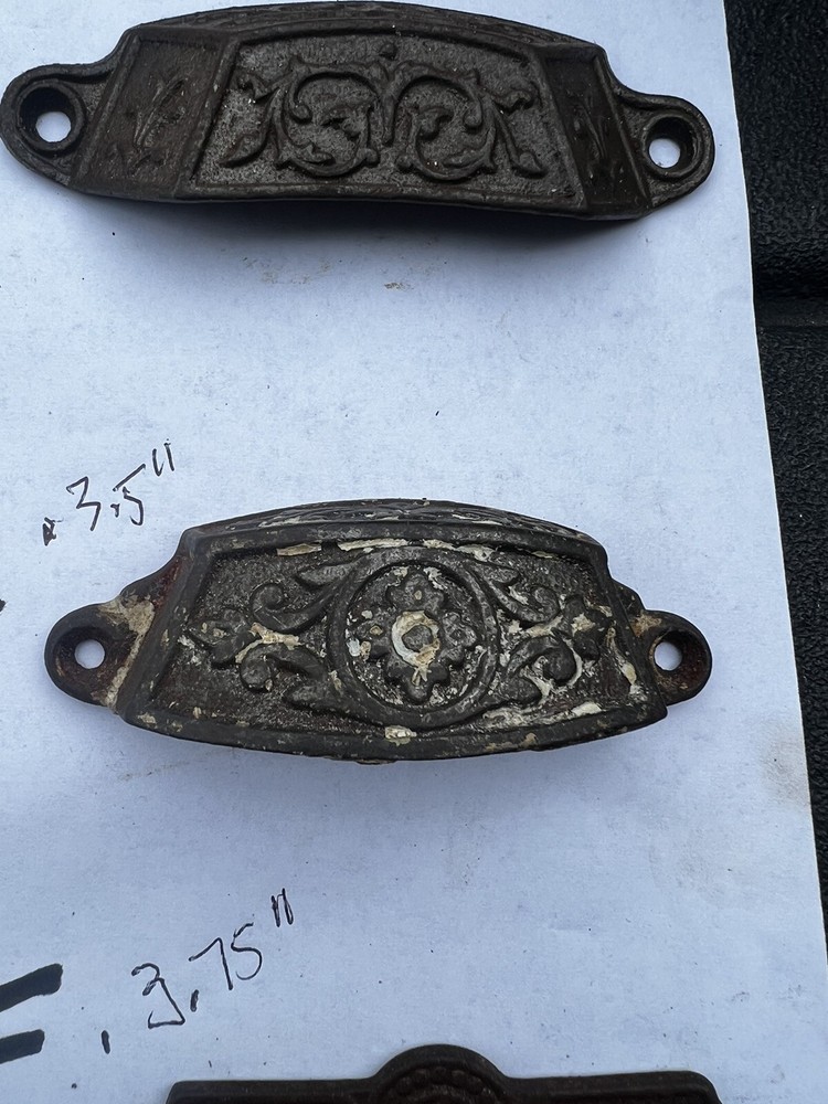 authentic era VICTORIAN cabinet pull hardware - selling choice - 6 options