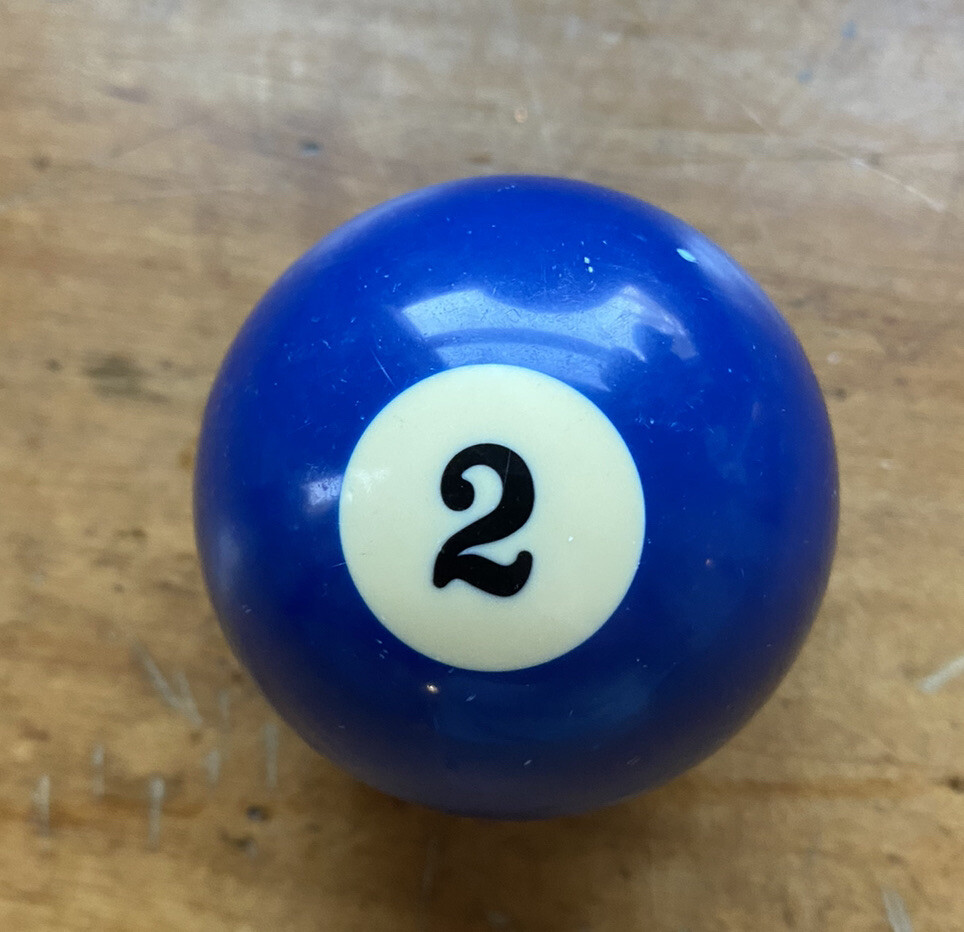 #2 Billiard Pool Table Standard Replacement Ball 2 ¼”