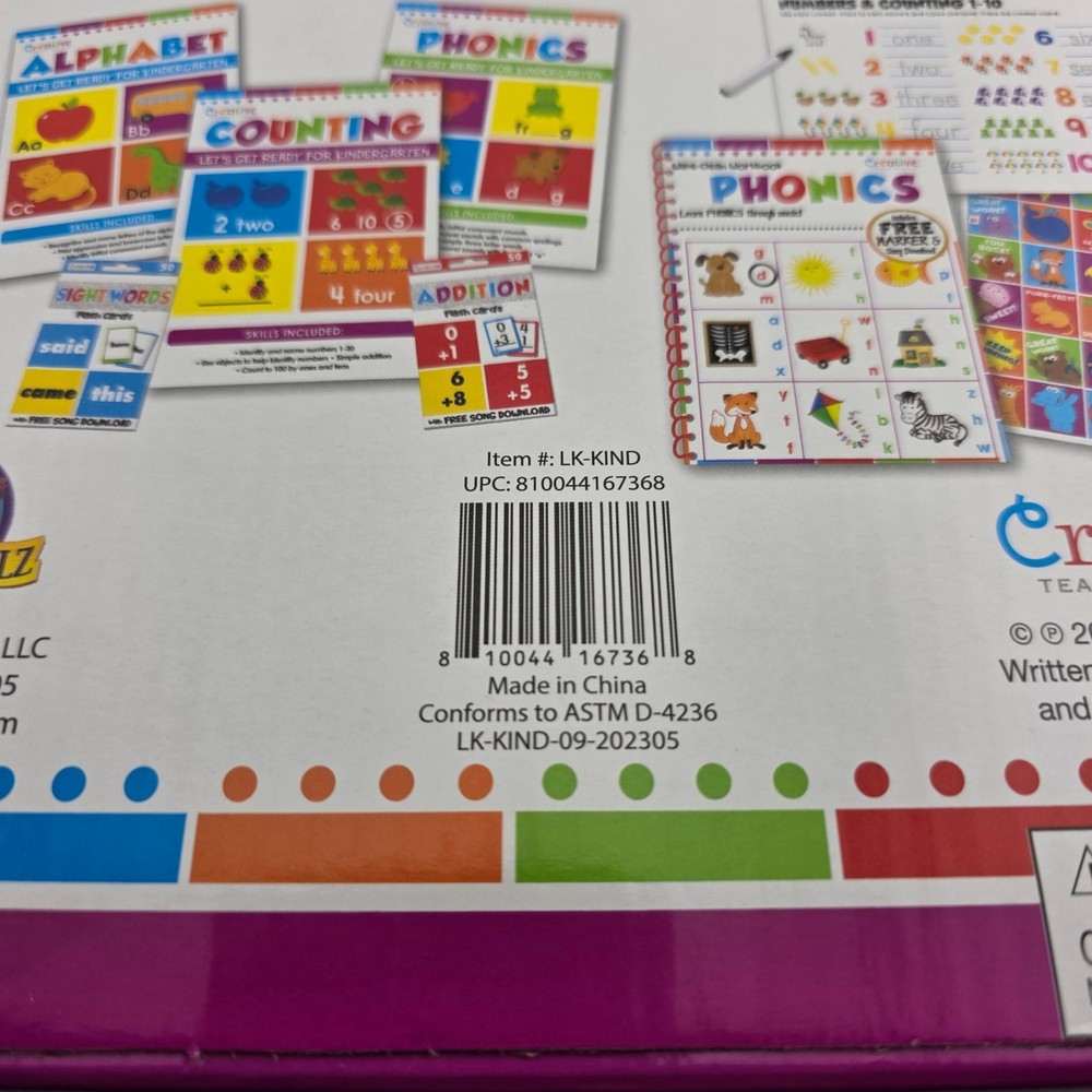 Creative Teaching Materials Kindergarten Learning Kit Educational Set New