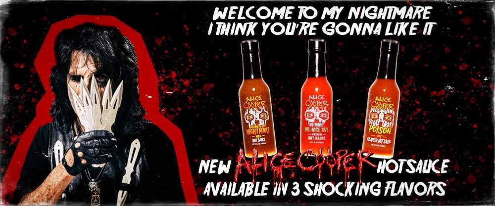 Alice Cooper Signature Hot Sauce Bundle