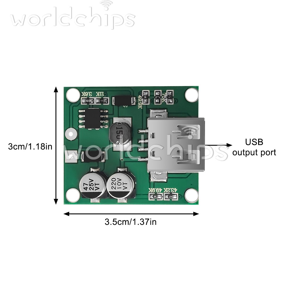 5V 2A Solar Module USB Charger Voltage Controller Regulator Circuit Board Box