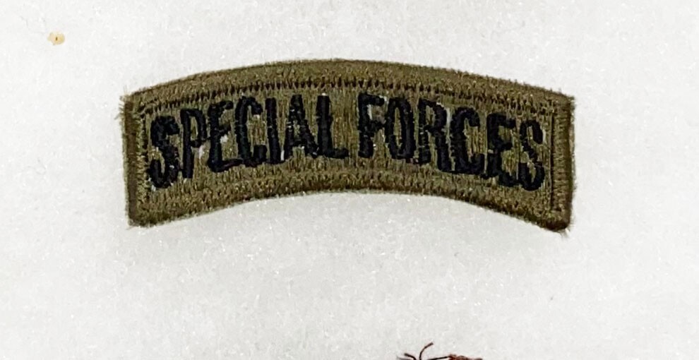 Korean Made Special Forces Tab / Patch