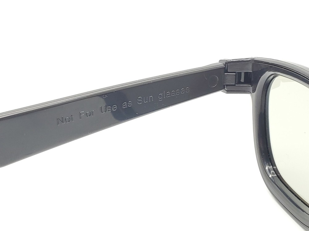 Black Real D 3D Glasses