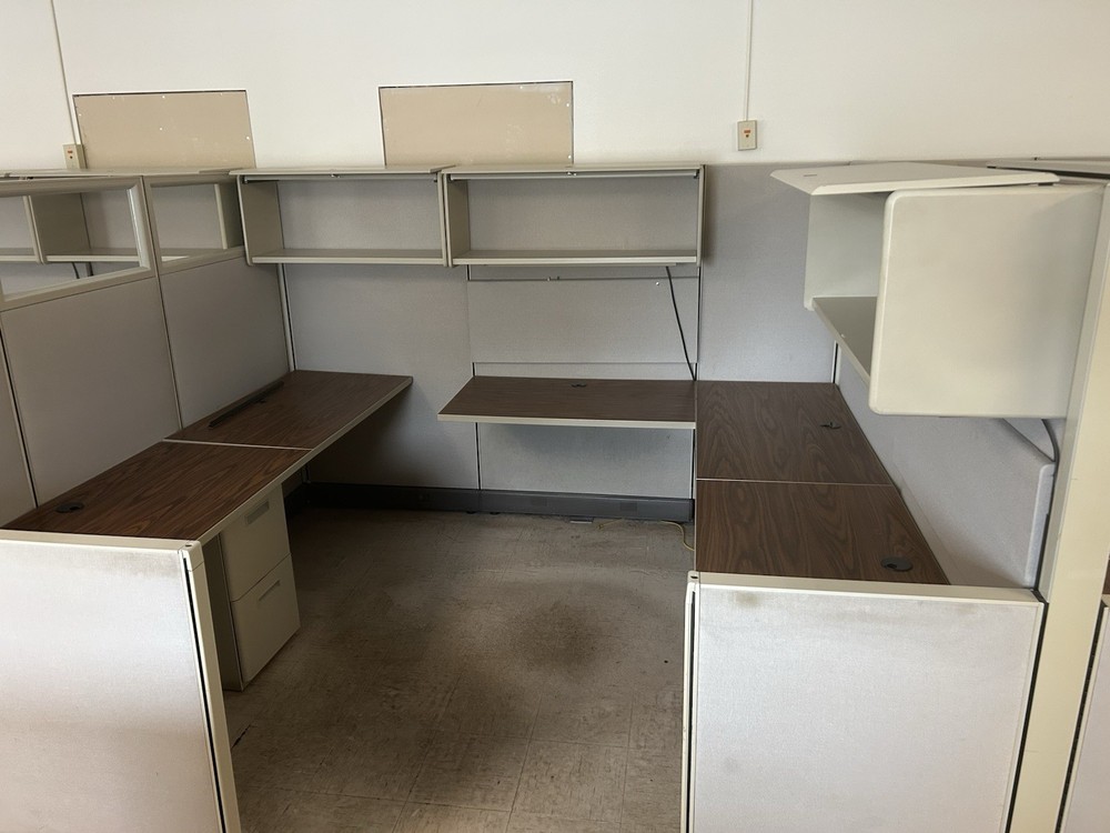 (12) Herman Miller Office Cubicles Workstations