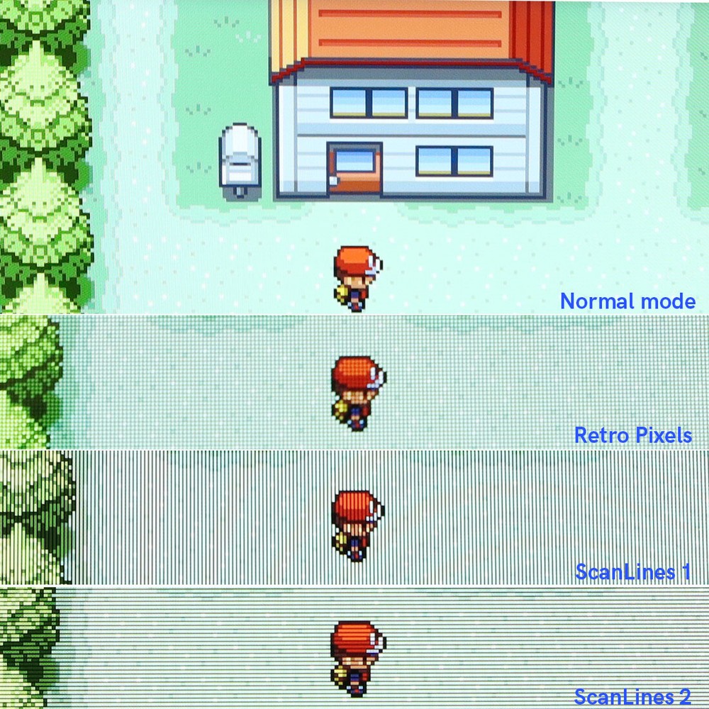 Gameboy Advance SP IPS V5 Pre-Laminated LCD Screen Backlight Kits No Cut Shell