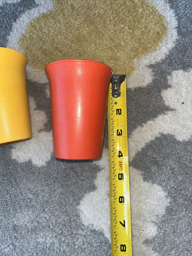 tupperware vintage cups 4