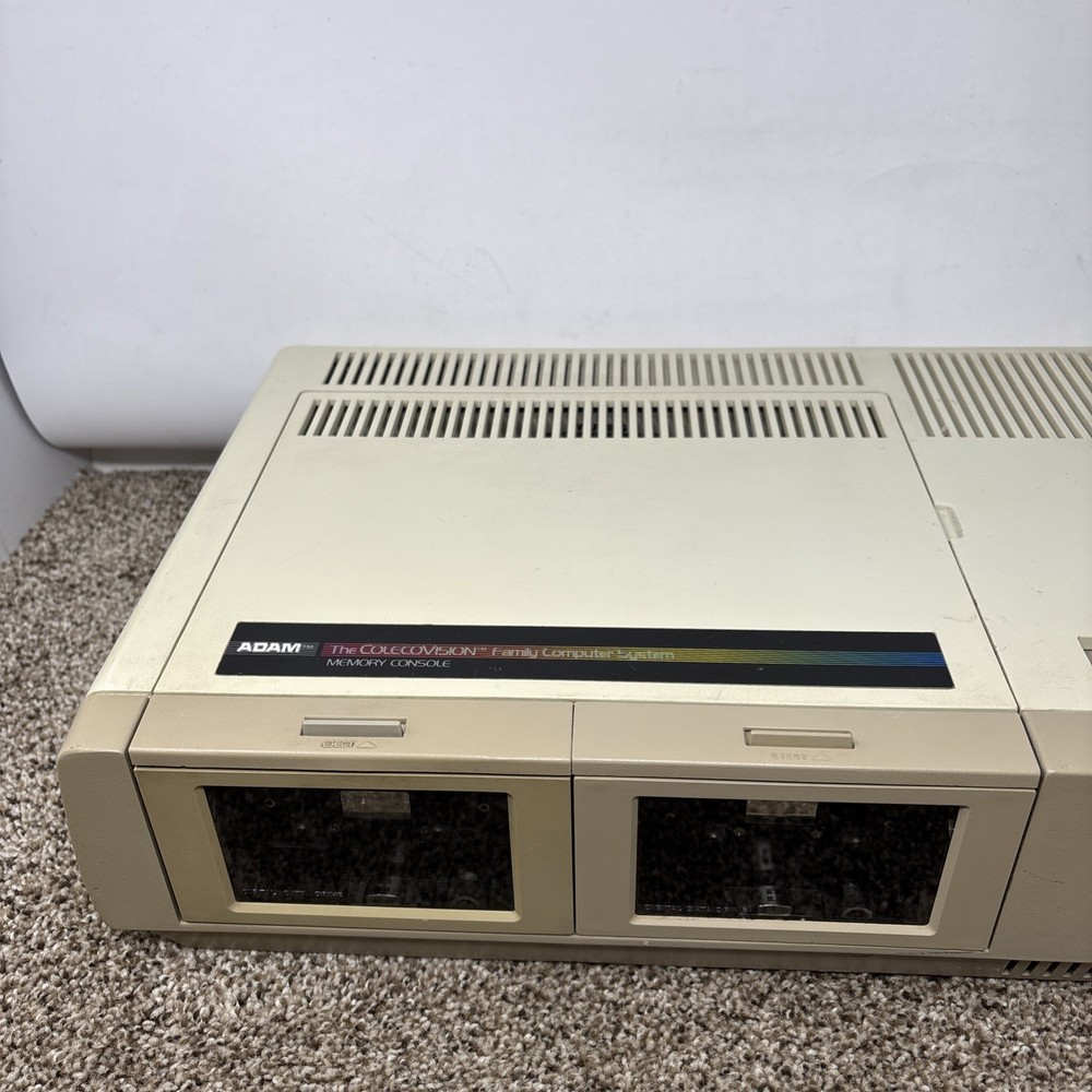 Coleco ADAM CPU ONLY Computer Cassette Drive ColecoVision System Working!