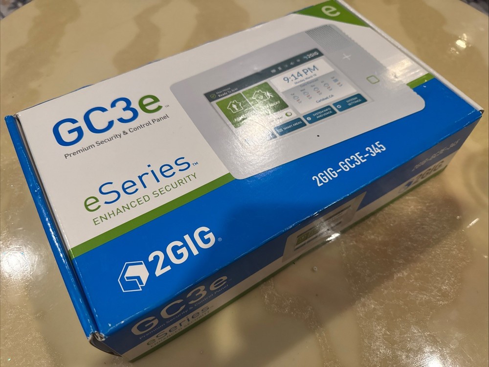 2GIG GC3E-345 7" Touch Screen Security and Control Panel - White