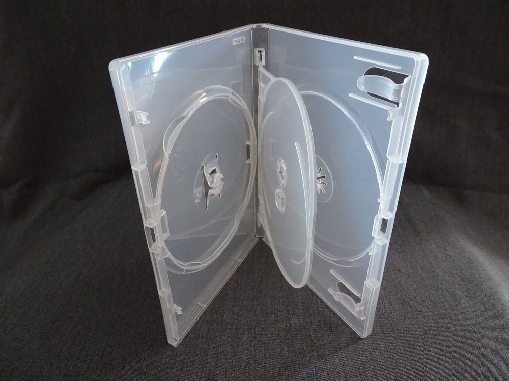 DVD COVER / CASES CLEAR - SINGLE 4 DISC - 14MM - QUANTITY 1 ONLY