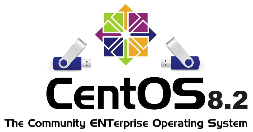 Centos 8.2 Bootable Installation 64Bit 16gb Flash Drive