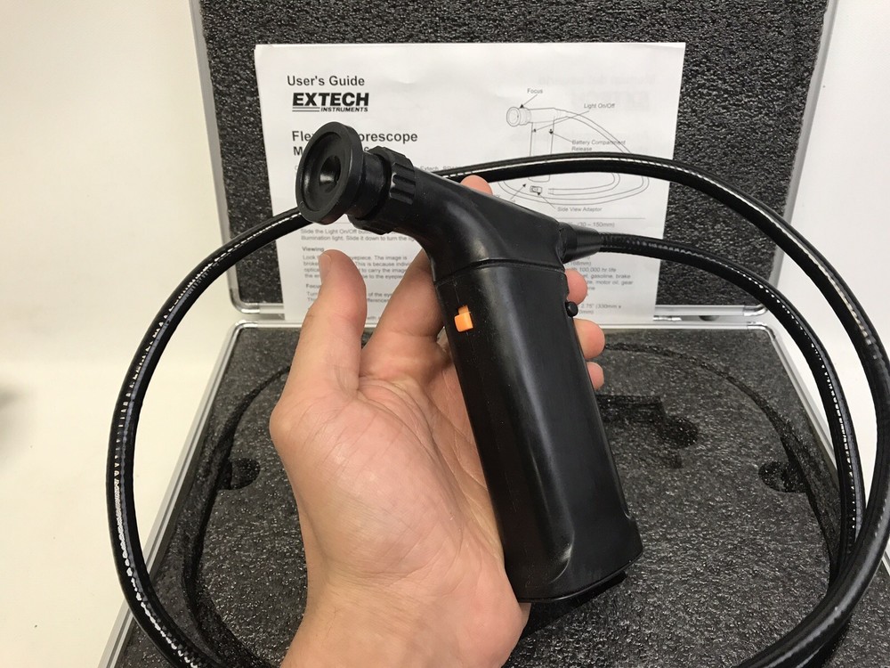 Extech Flexible Borescope Model BR136 w/ Carrying Case