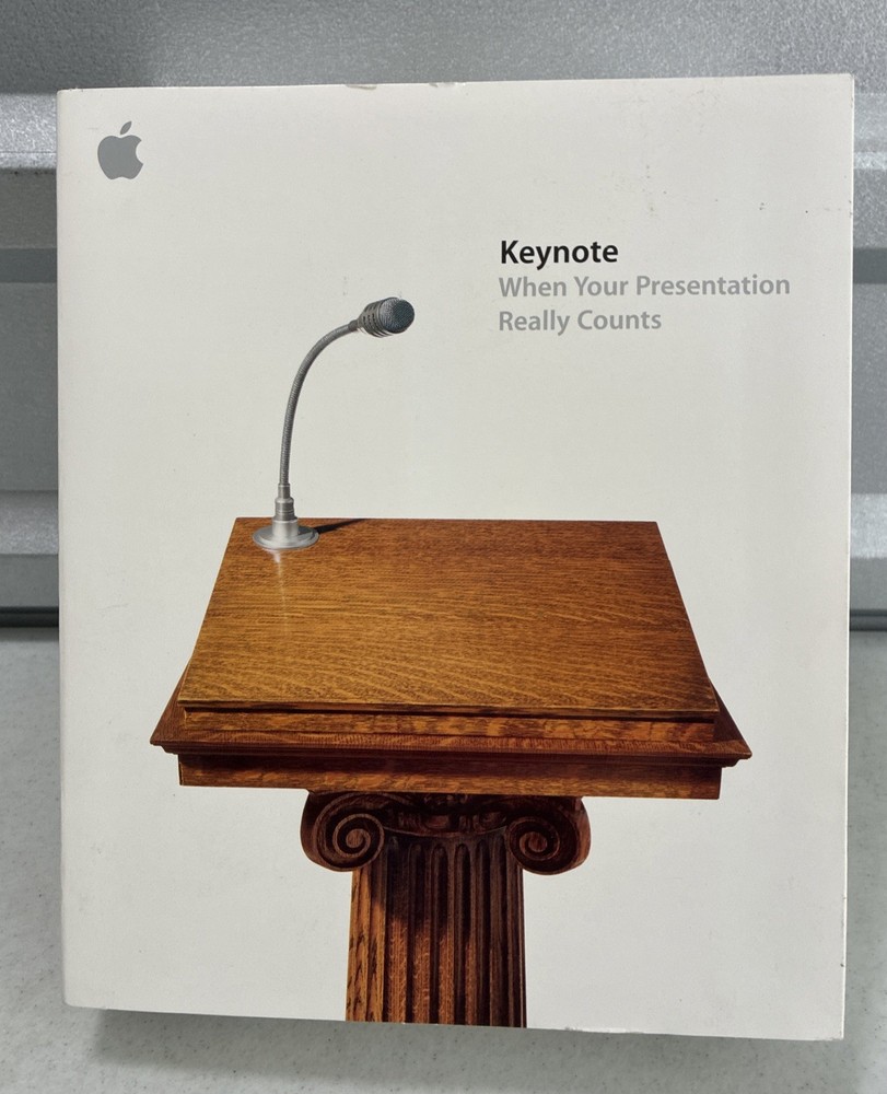 Apple Presentation Software Keynote 2003 Mac M8820Z/A